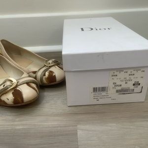 Dior Buckle Ballerina Flat
